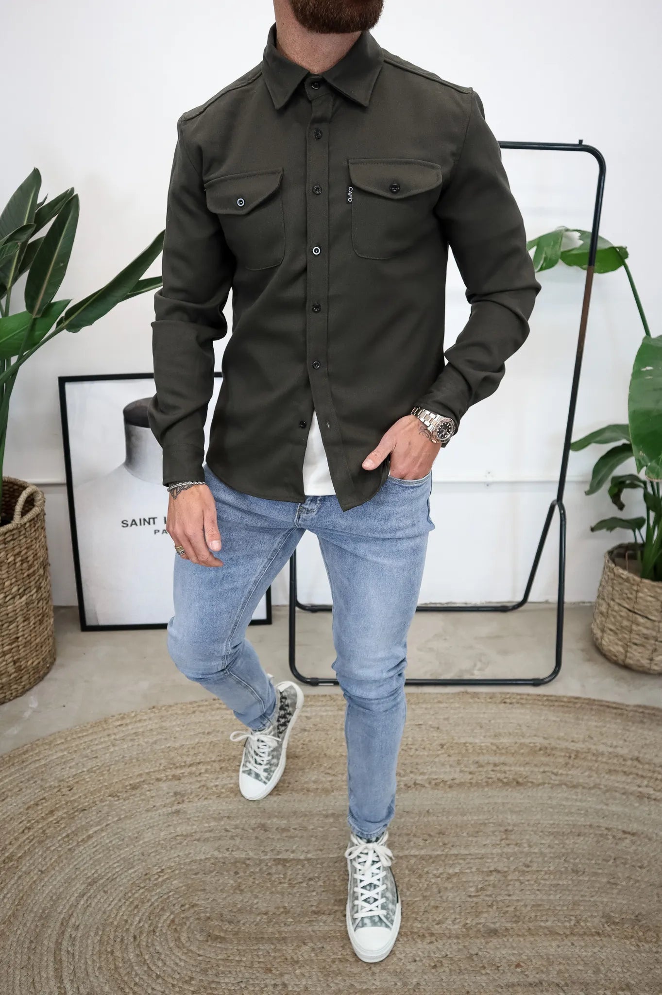 Ordo Maison™ Milano Giacca Overshirt Leggera