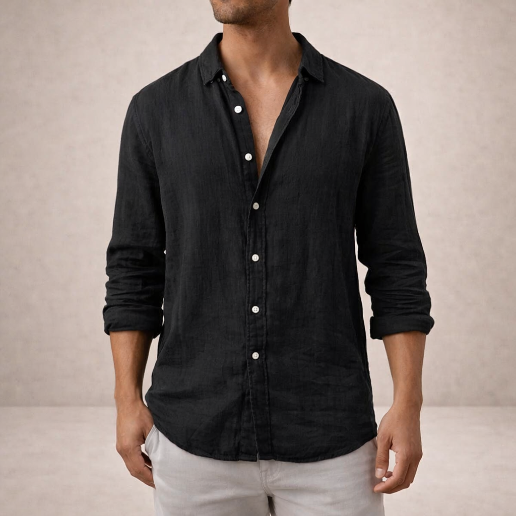 Ordo Maison™ Milano Camicia Lino Leggera