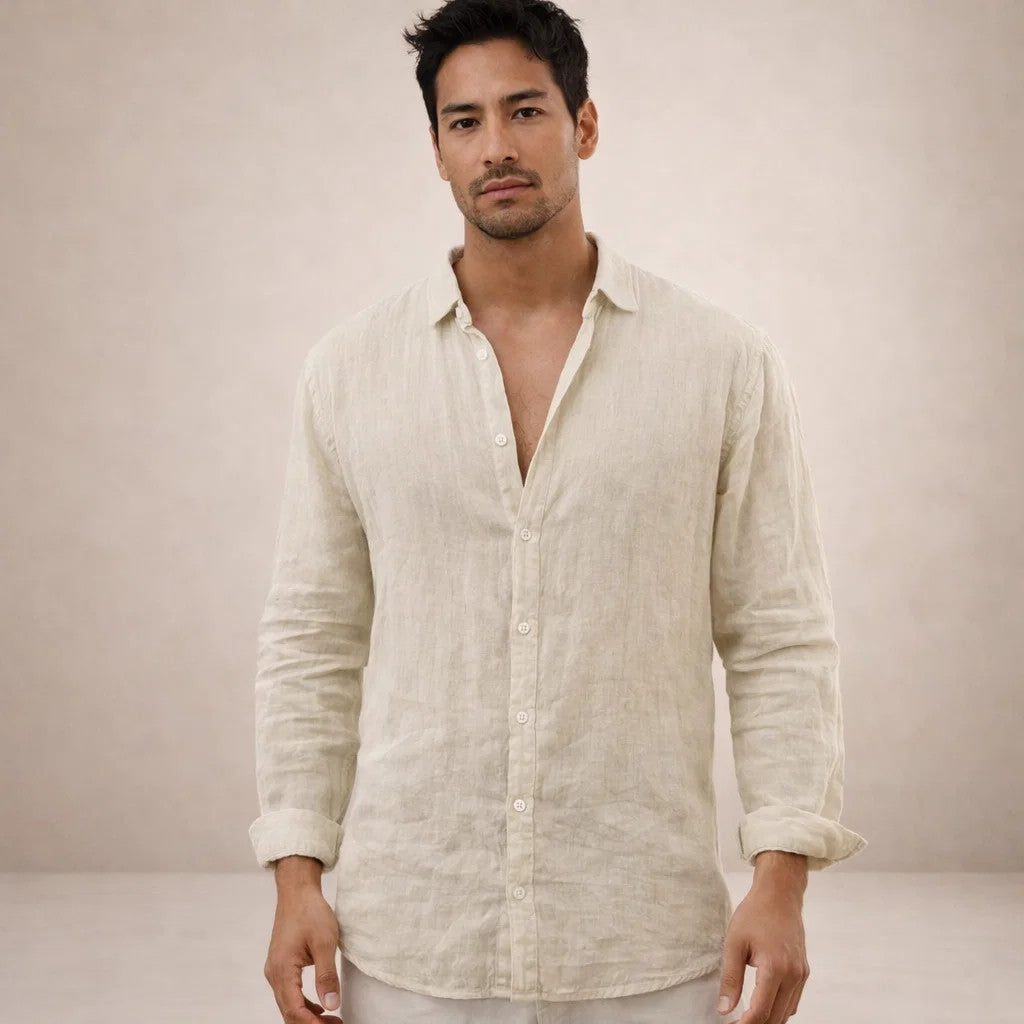 Ordo Maison™ Milano Camicia Lino Leggera