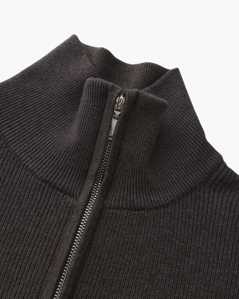 Ordo Maison Raffinato Pullover a Mezzo Zip