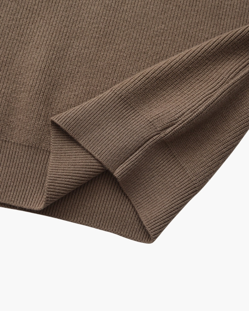 Ordo Maison Raffinato Pullover a Mezzo Zip