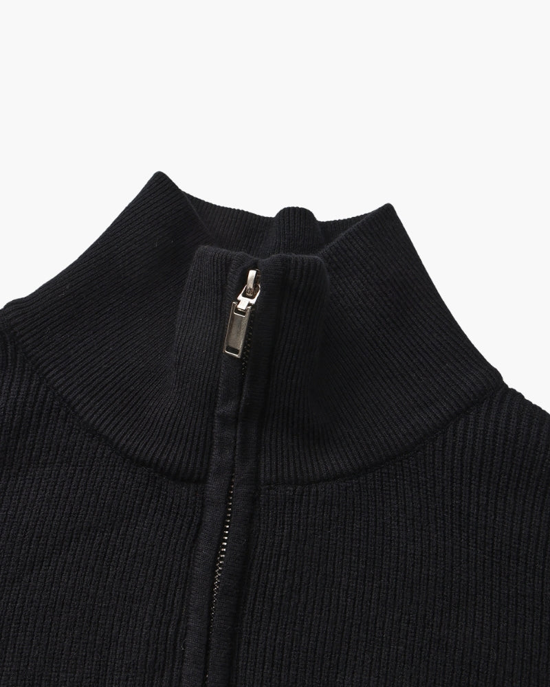 Ordo Maison Raffinato Pullover a Mezzo Zip