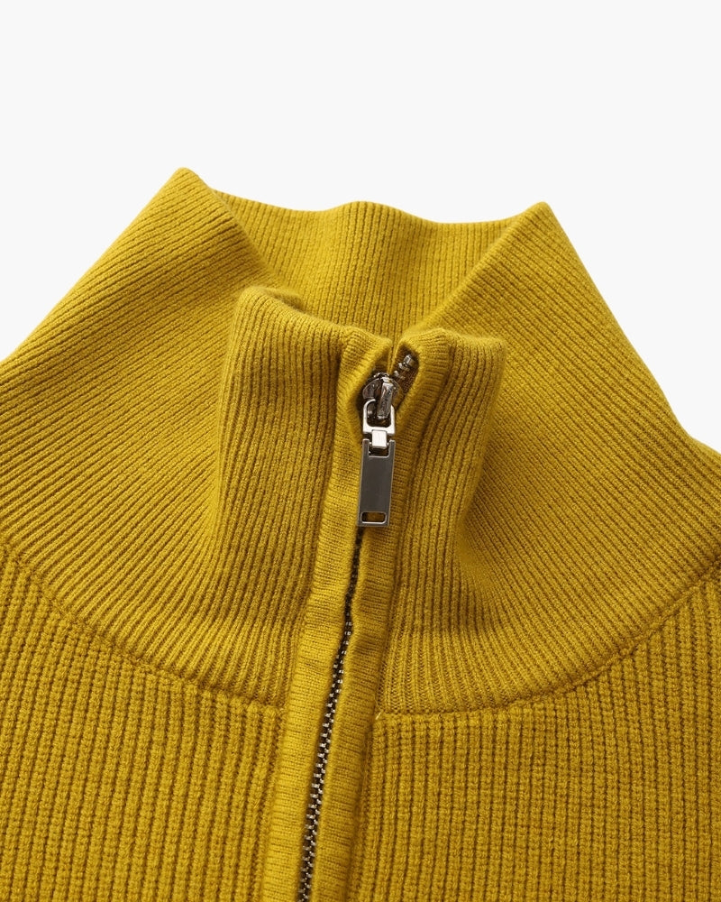Ordo Maison Raffinato Pullover a Mezzo Zip