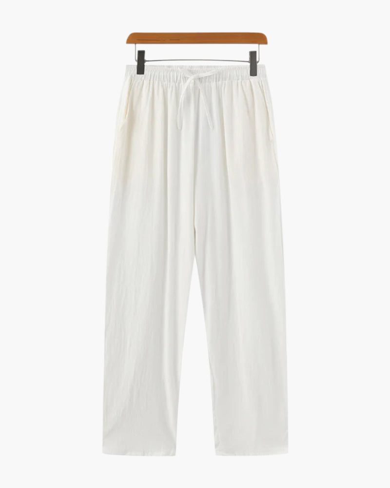 Zanzibar - Pantaloni in Lino Eleganti