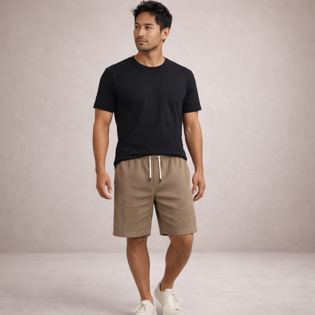 Ordo Maison™ Milano Pantaloni Corti Lino Fresco