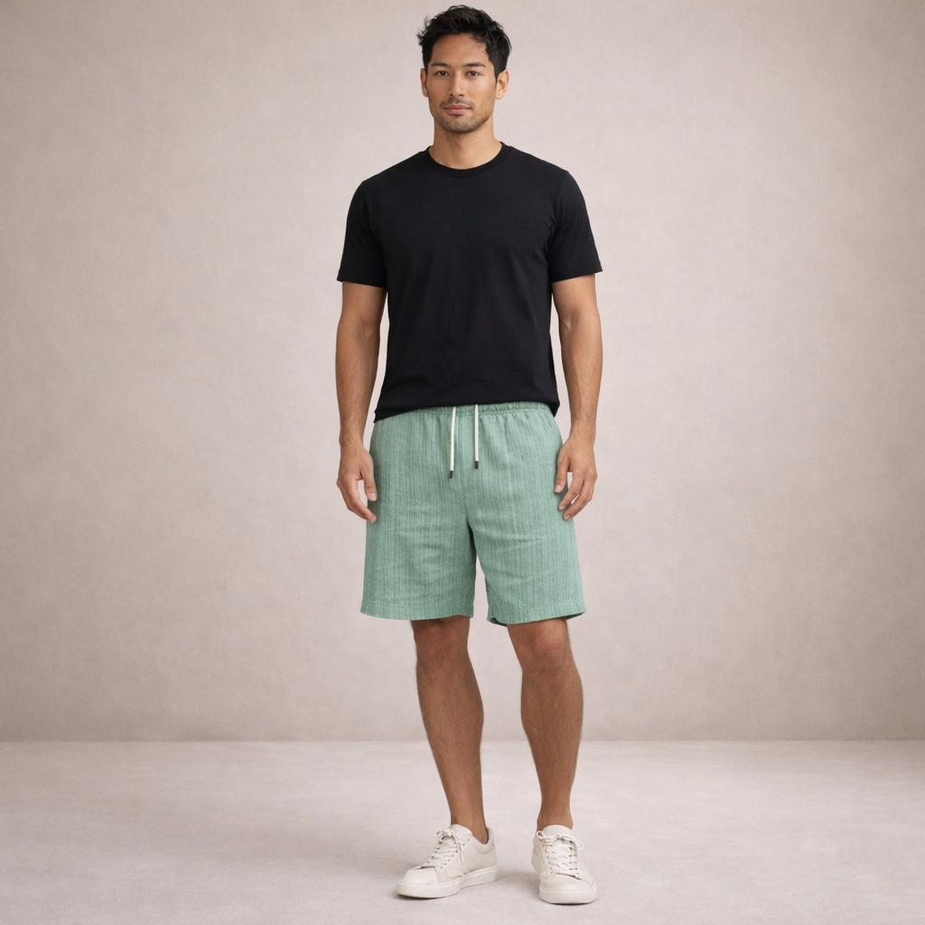 Ordo Maison™ Milano Pantaloni Corti Lino Fresco