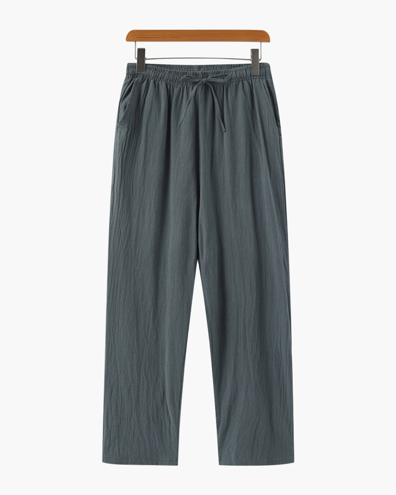 Zanzibar - Pantaloni in Lino Eleganti