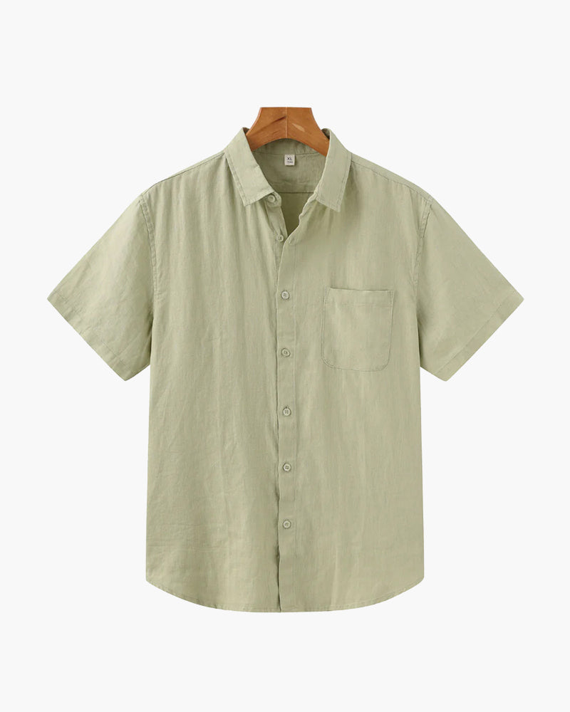 Cape Town - Short Sleeve Linen Shirt