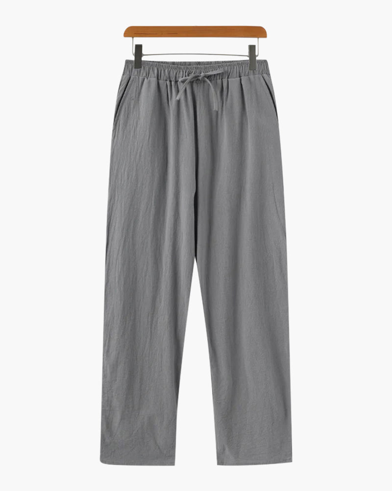 Zanzibar - Pantaloni in Lino Eleganti
