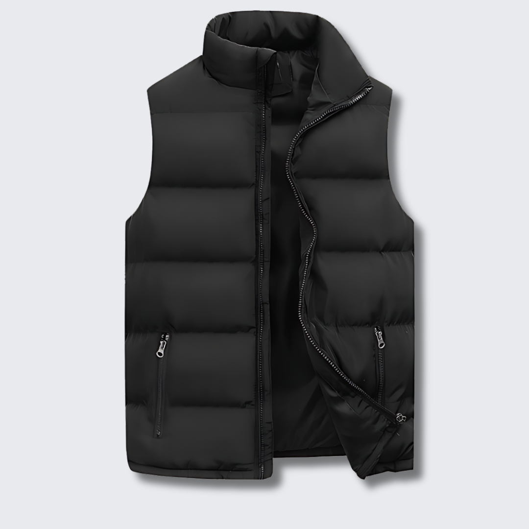 Ordo Maison™ Milano Gilet Puffer Strato Elegante