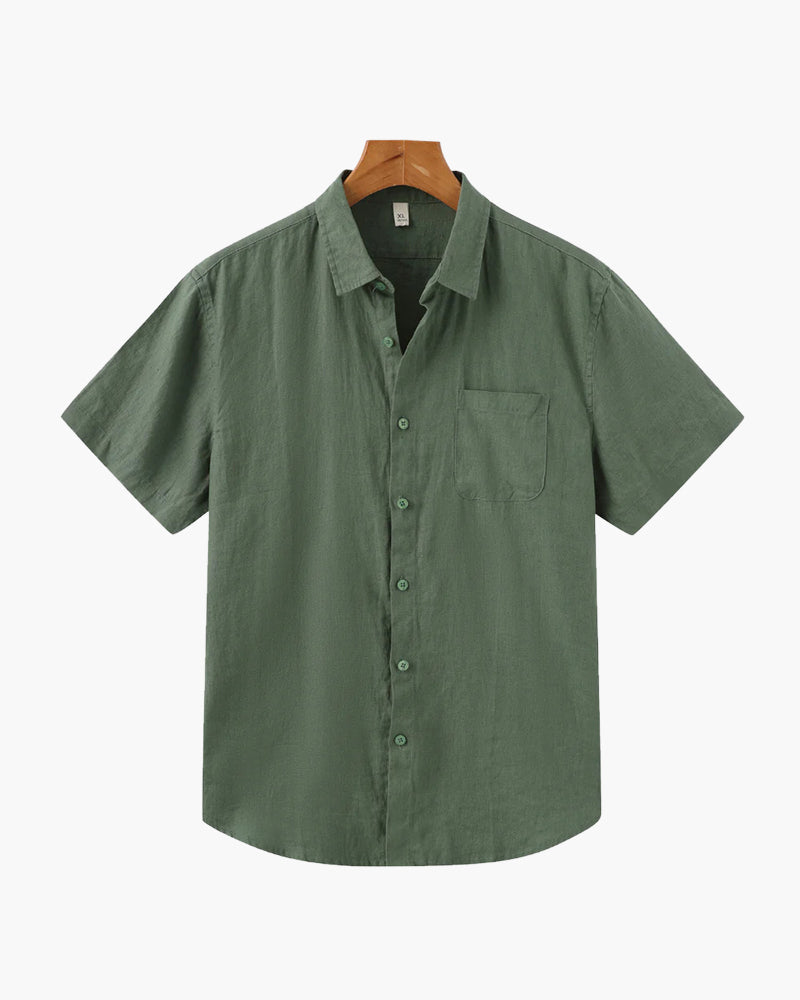 Cape Town - Short Sleeve Linen Shirt
