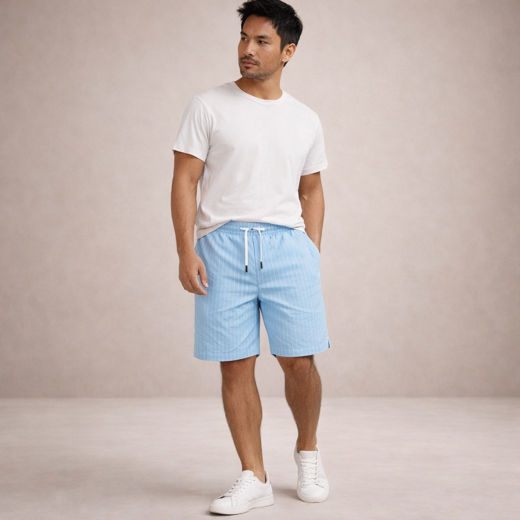 Ordo Maison™ Milano Pantaloni Corti Lino Fresco