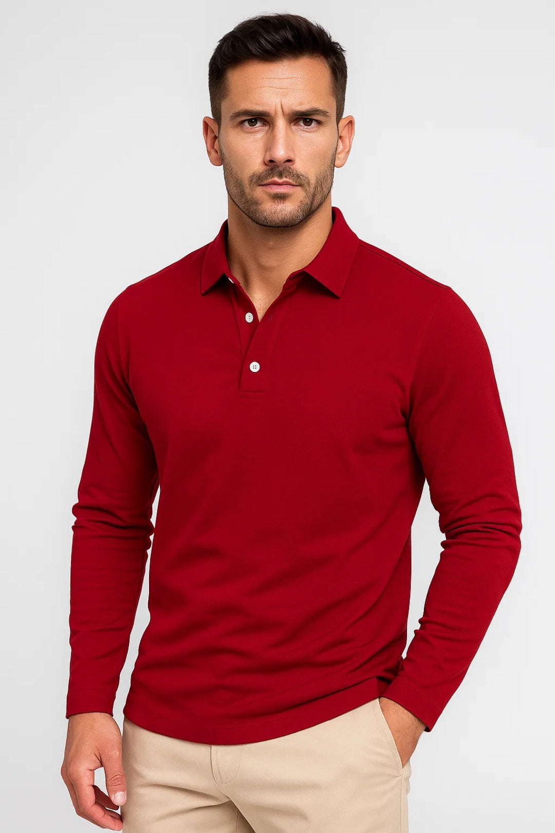 Ordo Maison™ Milano T-Shirt Uomo Slim Fit Collo Polo