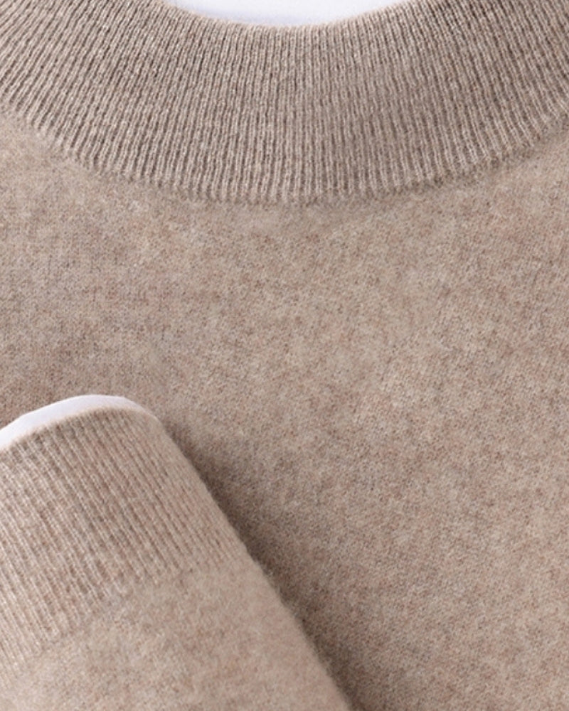 Ordo Maison Pullover in Cashmere e Lana con Collo Alto