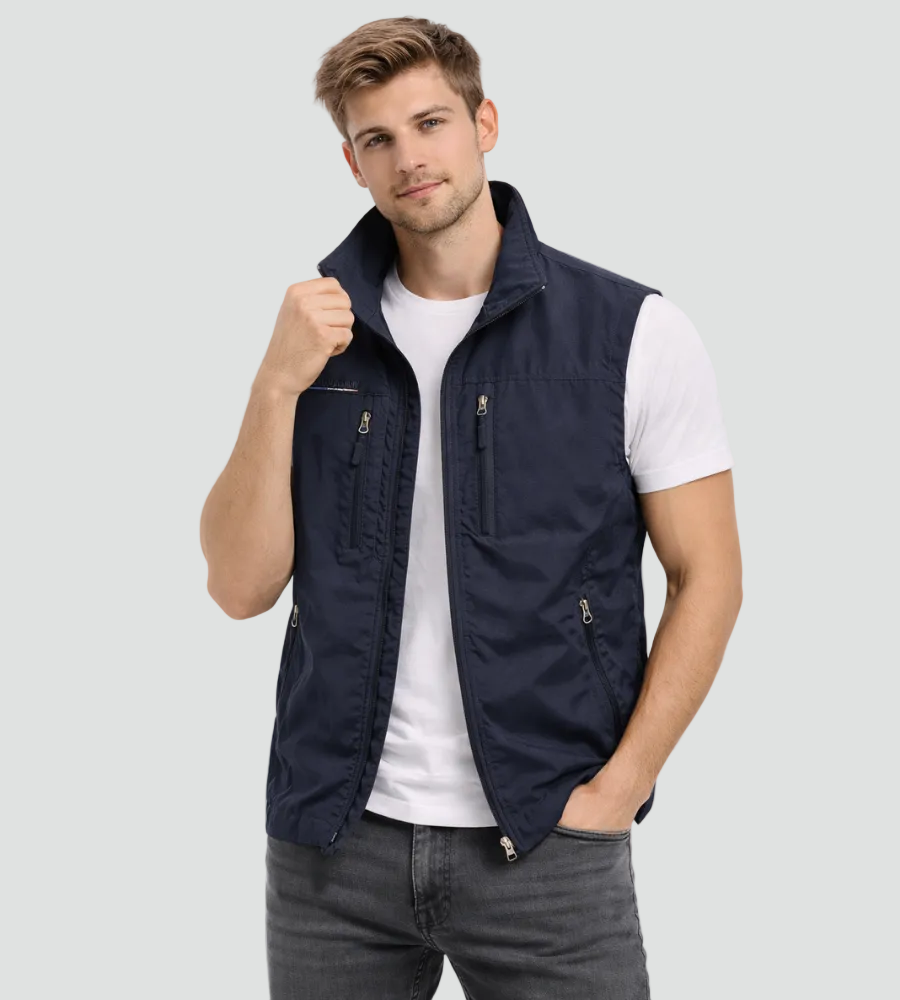 Ordo Maison™ Milano Gilet Attività Alta Collo