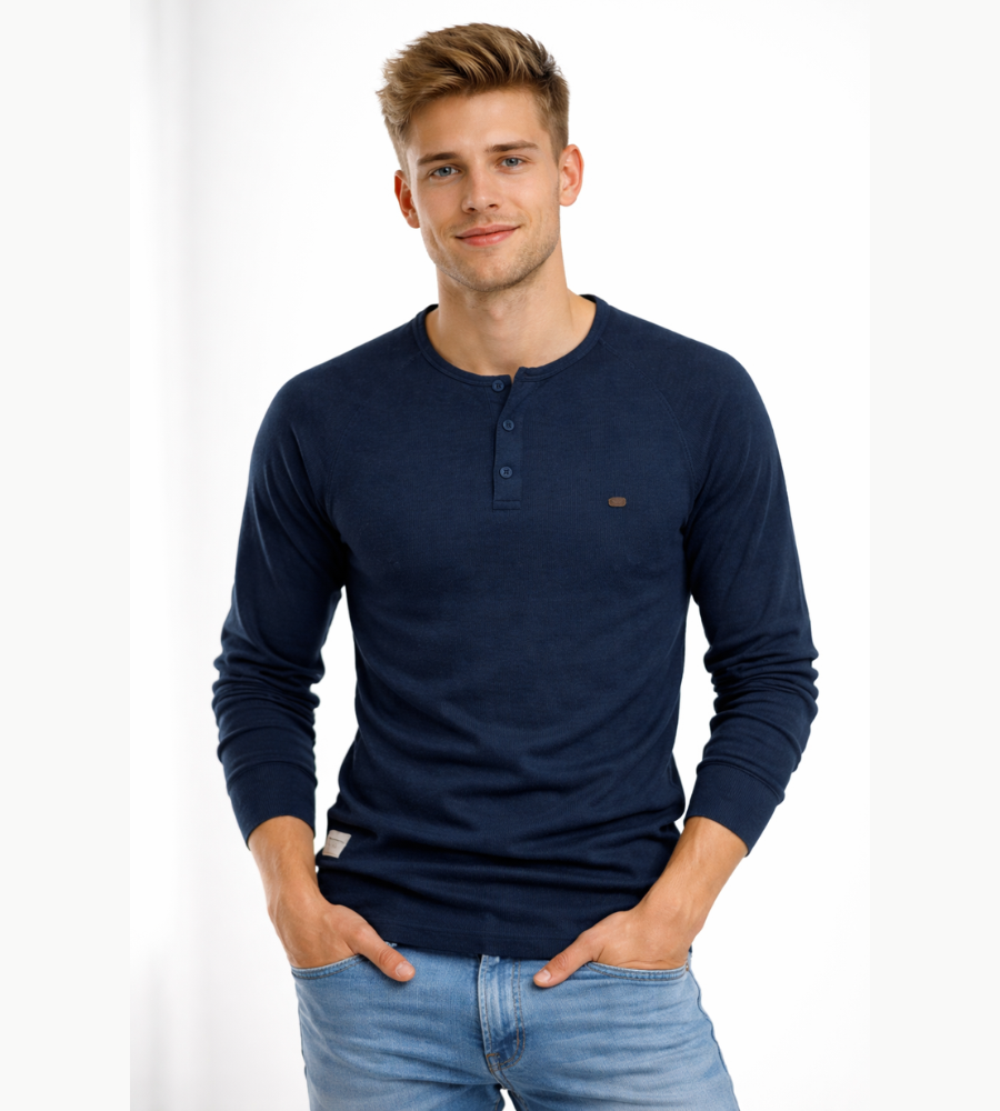 Ordo Maison™ Milano Camicia Henley Essenziale