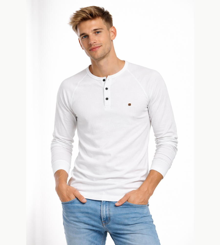 Ordo Maison™ Milano Camicia Henley Essenziale