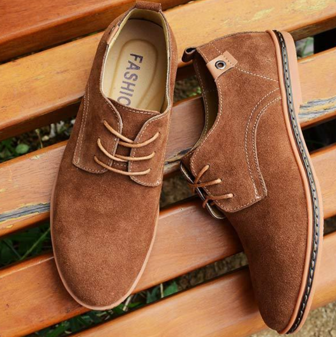 Ordo Maison™ Milano Scarpe Derby Suede Testurizzate