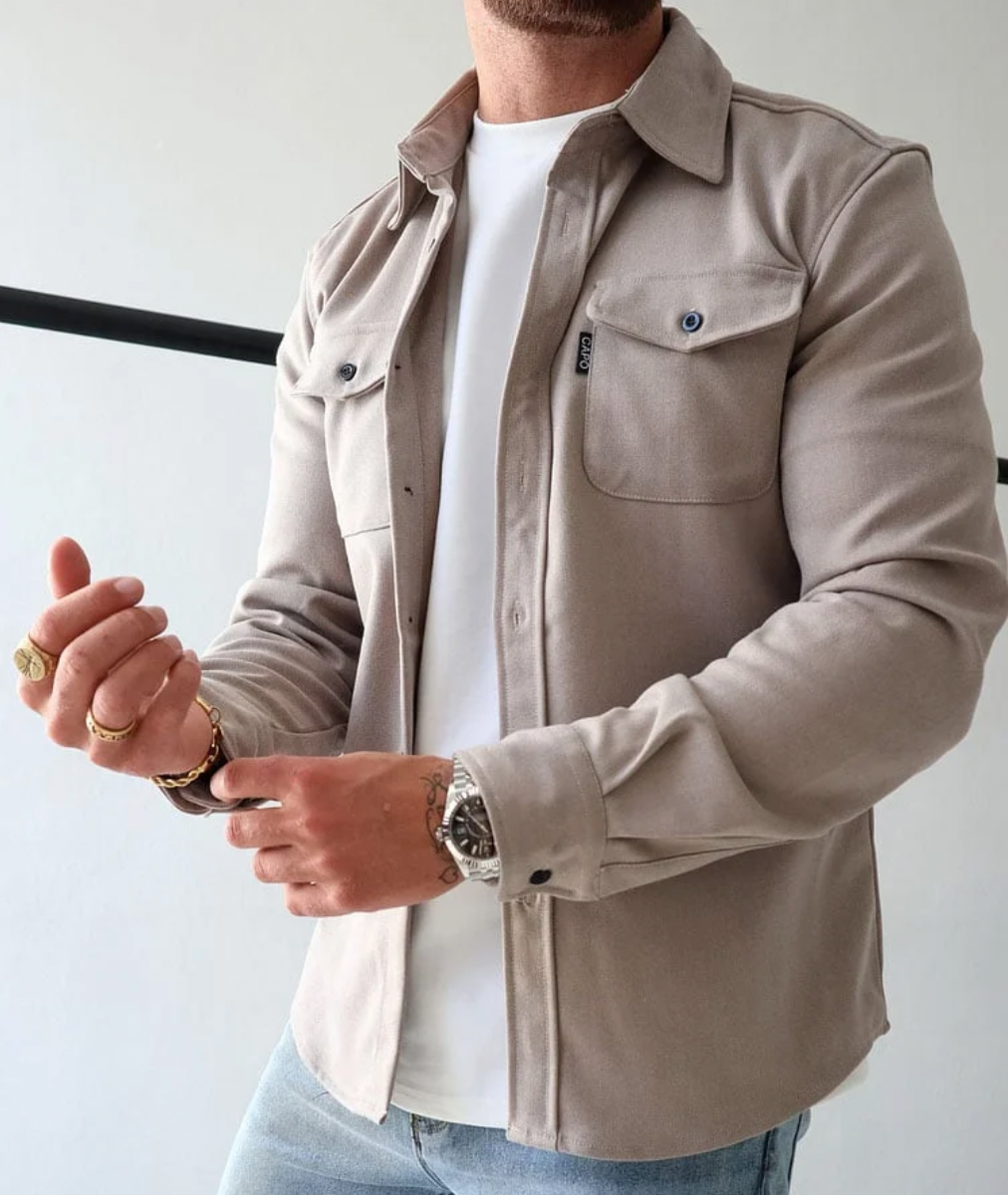 Ordo Maison™ Milano Giacca Camicia Essenziale
