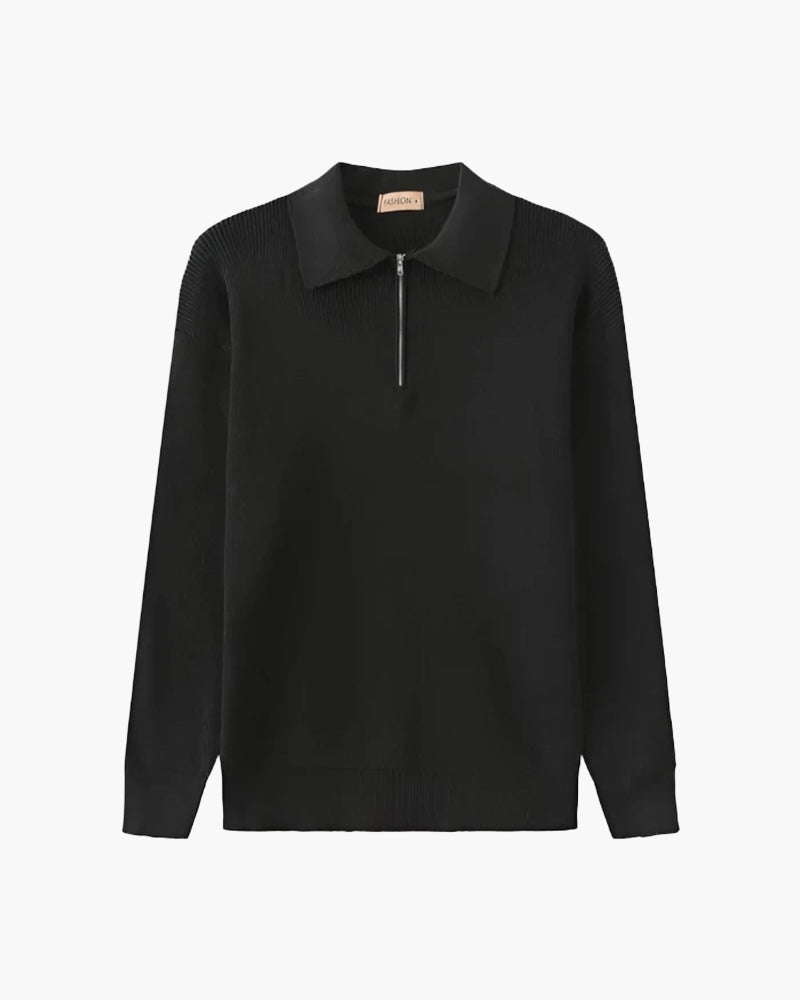 Cesare Zip-Up Sweater