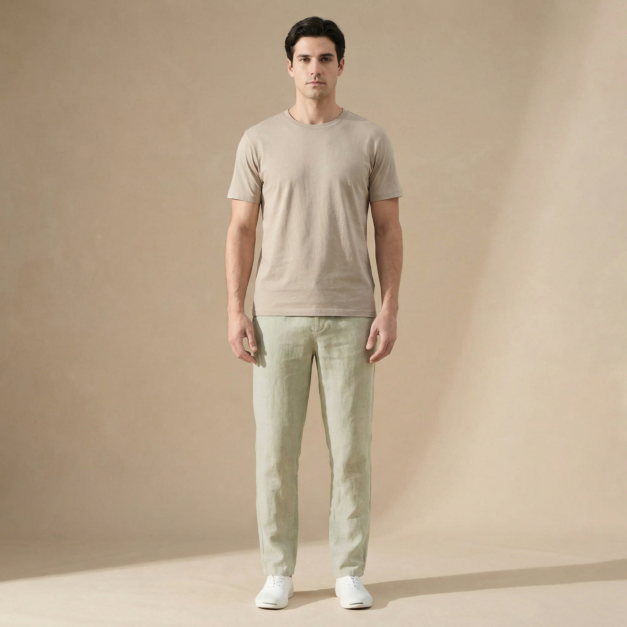 Ordo Maison™ Milano Pantaloni Lino Estivi
