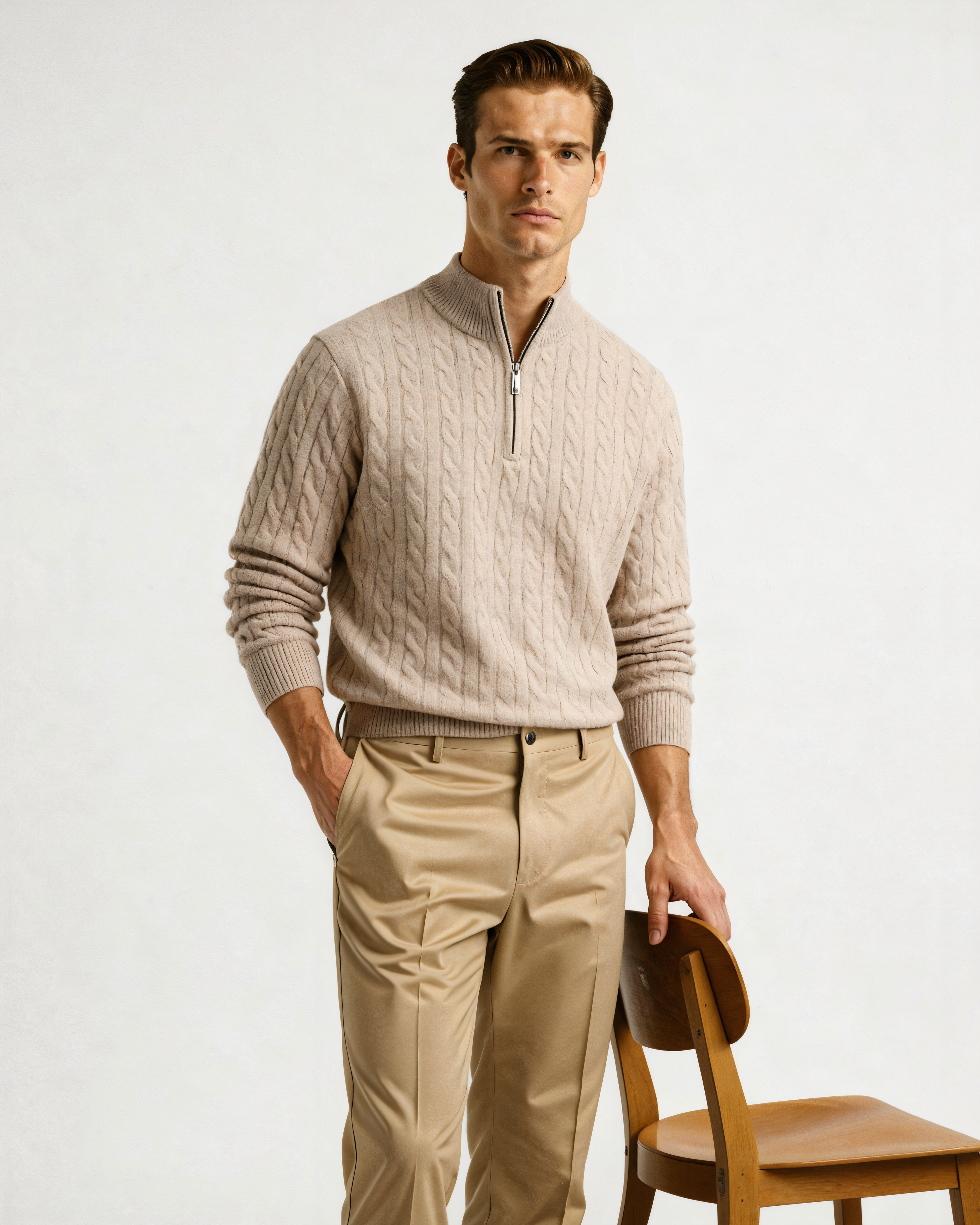 Ordo Maison™ | Como Cashmere Half-Zip