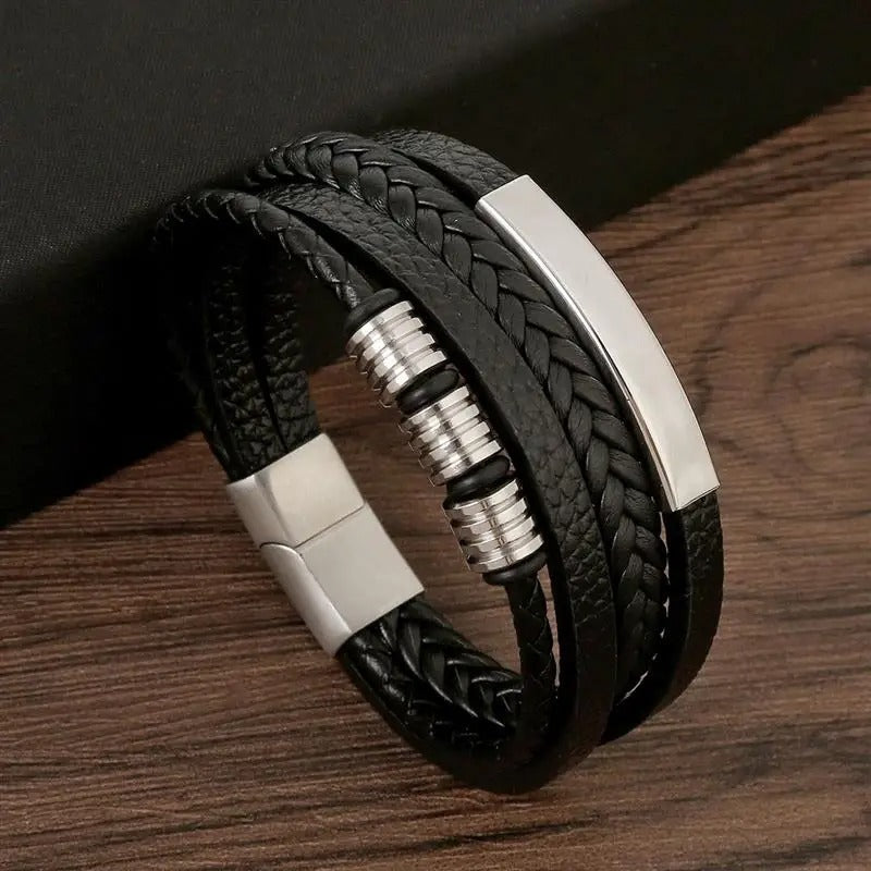 Ordo Maison™ Milano Bracciale Pelle Eleganza