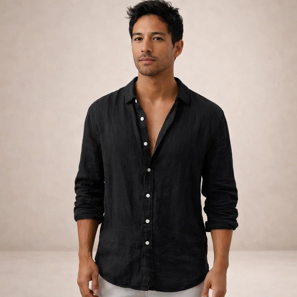 Ordo Maison™ Milano Camicia Lino Leggera