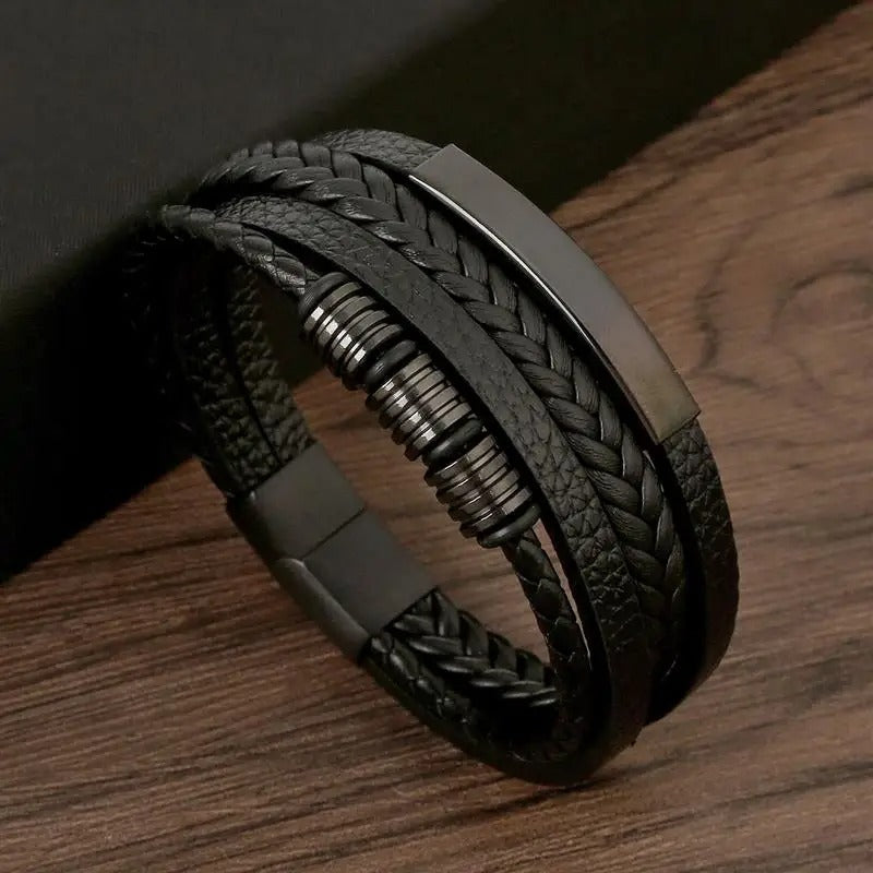 Ordo Maison™ Milano Bracciale Pelle Eleganza