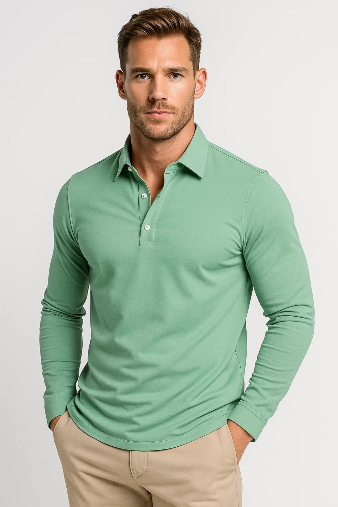 Ordo Maison™ Milano T-Shirt Uomo Slim Fit Collo Polo