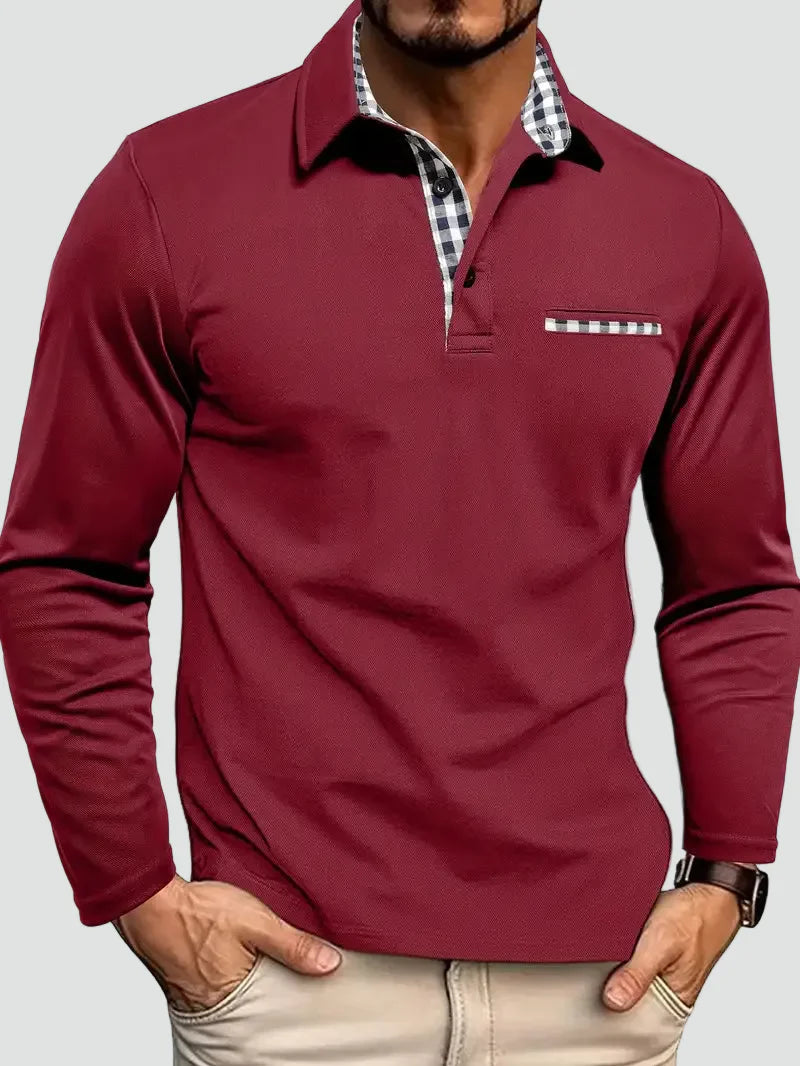 Ordo Maison™ Milano Polo Uomo Eleganza Sottile