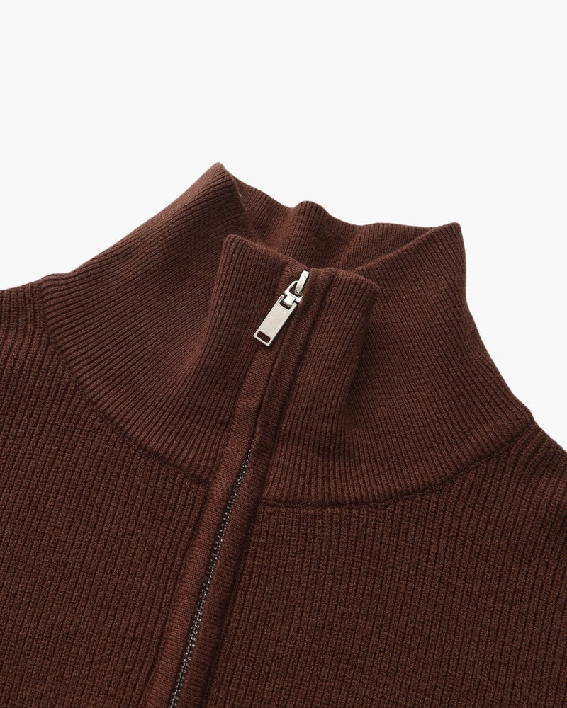 Ordo Maison Raffinato Pullover a Mezzo Zip