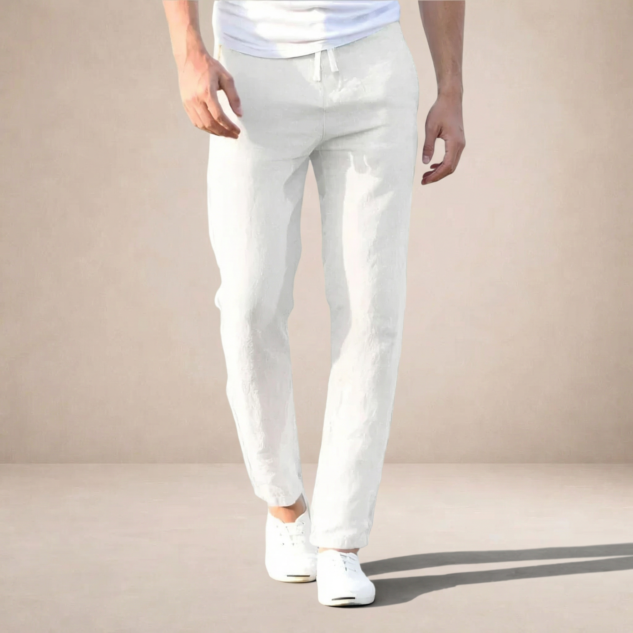 Ordo Maison™ Milano Pantaloni Lino Estivi