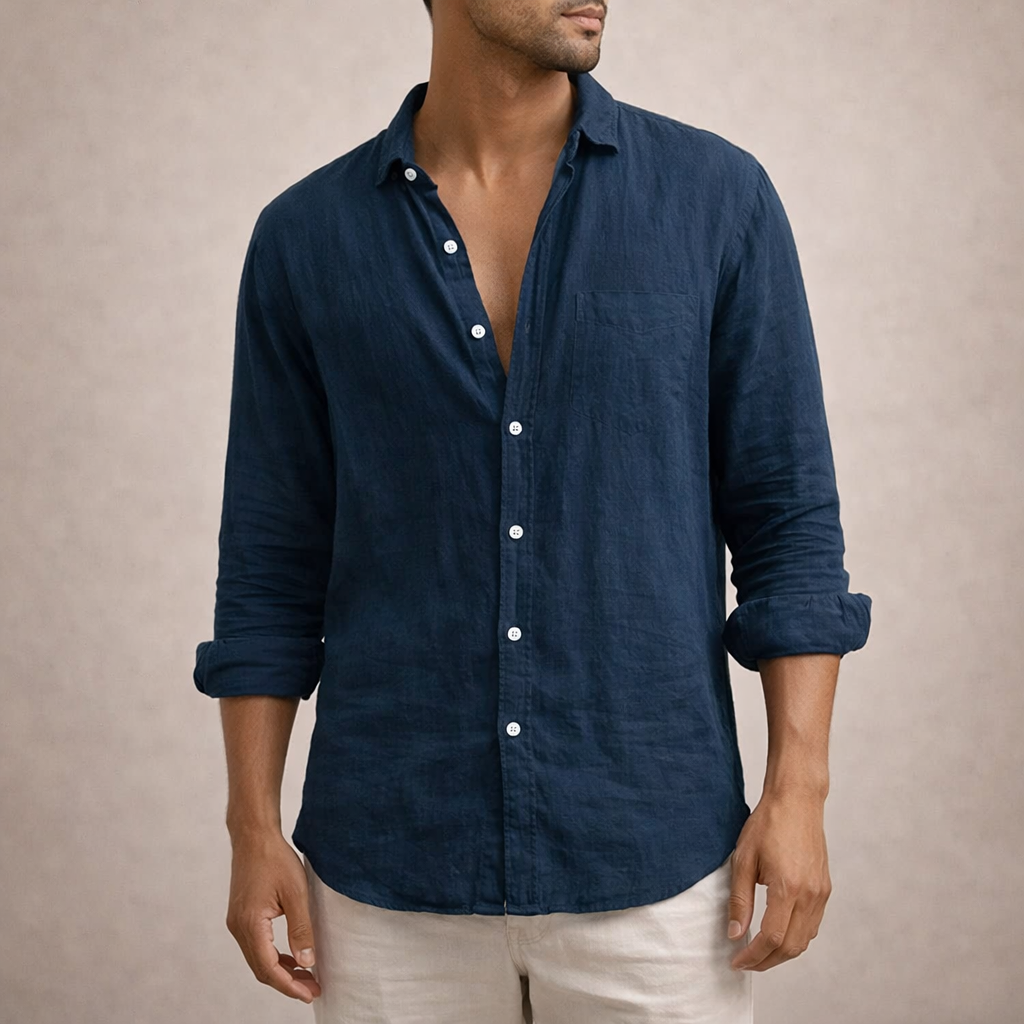 Ordo Maison™ Milano Camicia Lino Leggera