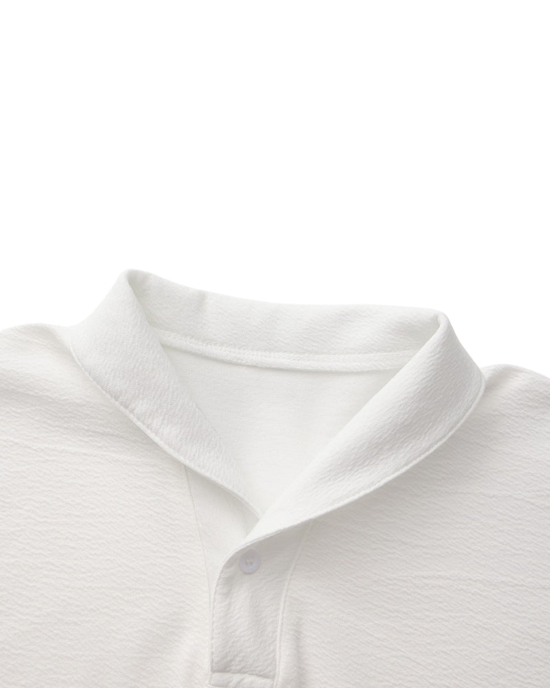 Cotton Polo Shirt and Pants Set