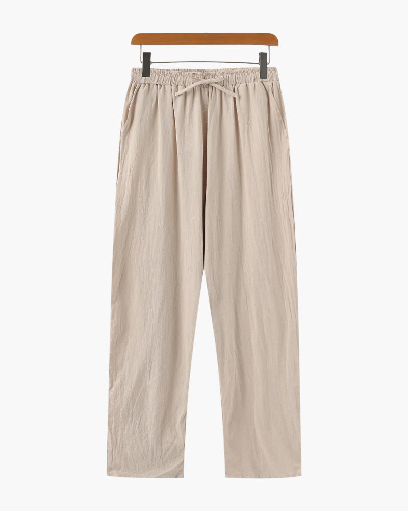 Zanzibar - Pantaloni in Lino Eleganti