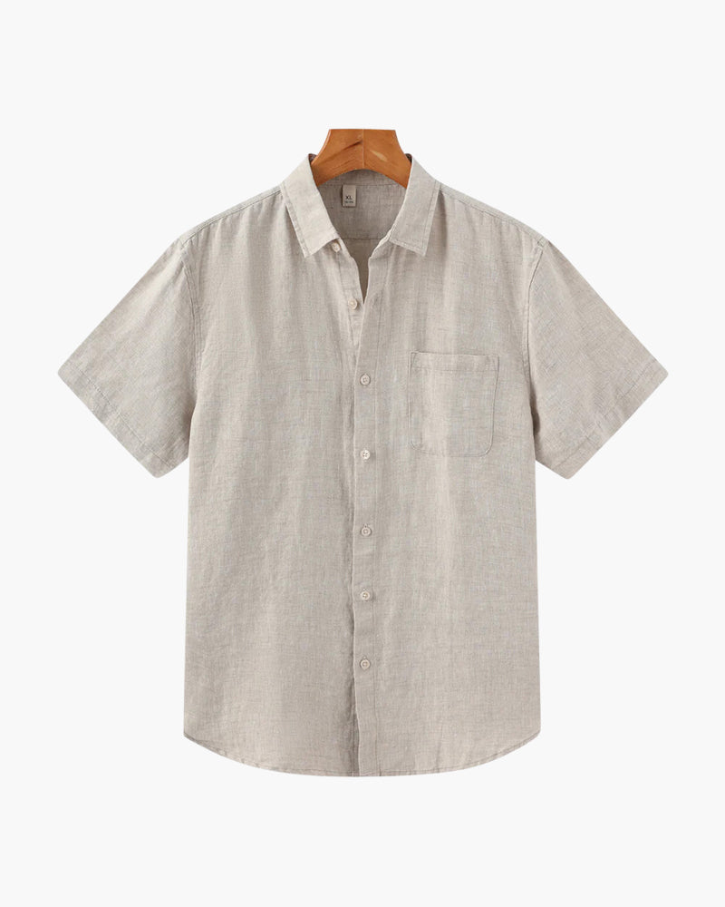 Cape Town - Short Sleeve Linen Shirt