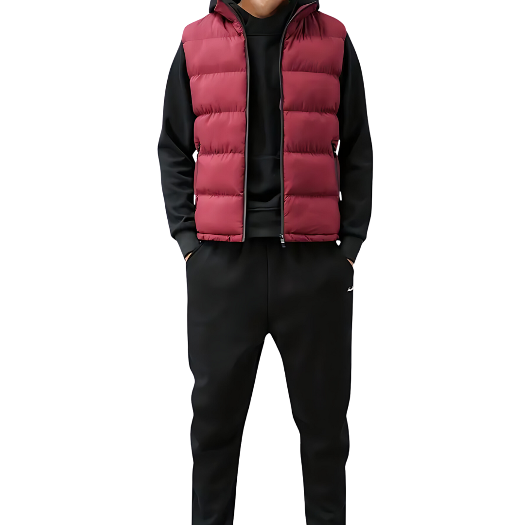 Ordo Maison™ Milano Gilet Puffer Strato Elegante