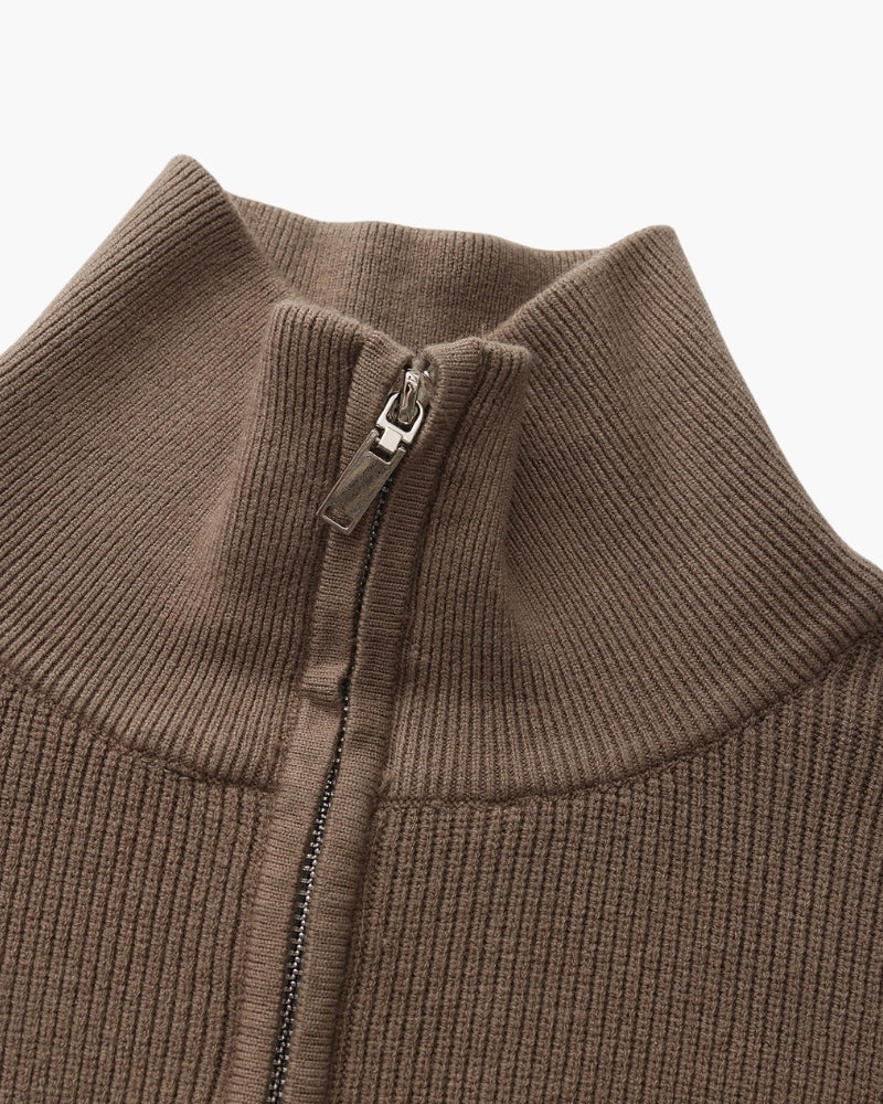 Ordo Maison Raffinato Pullover a Mezzo Zip