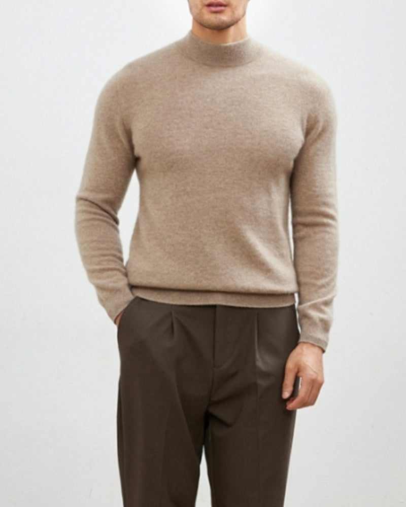 Ordo Maison Pullover in Cashmere e Lana con Collo Alto