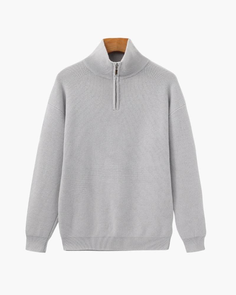 Ordo Maison Raffinato Pullover a Mezzo Zip