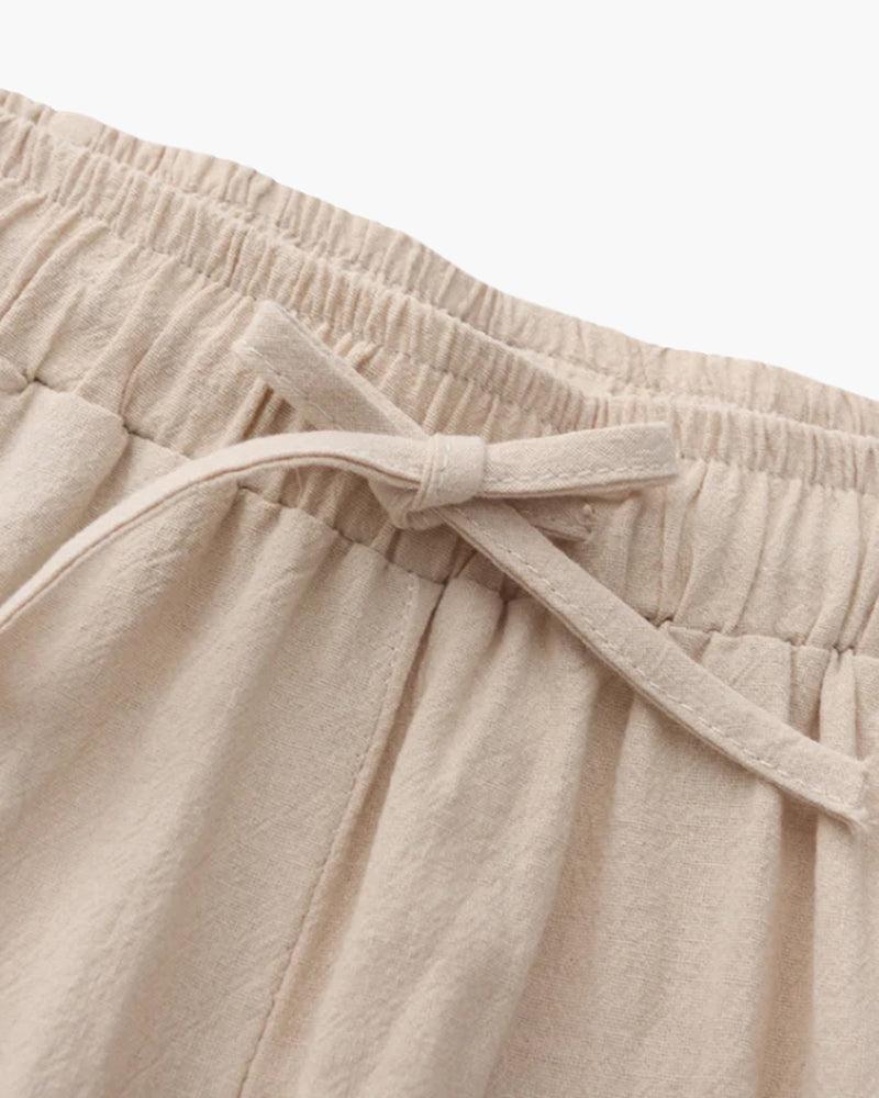 Zanzibar - Pantaloni in Lino Eleganti