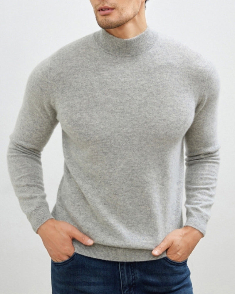 Ordo Maison Pullover in Cashmere e Lana con Collo Alto