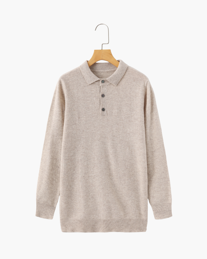 Ordo Maison 100% Cashmere Polo Shirt