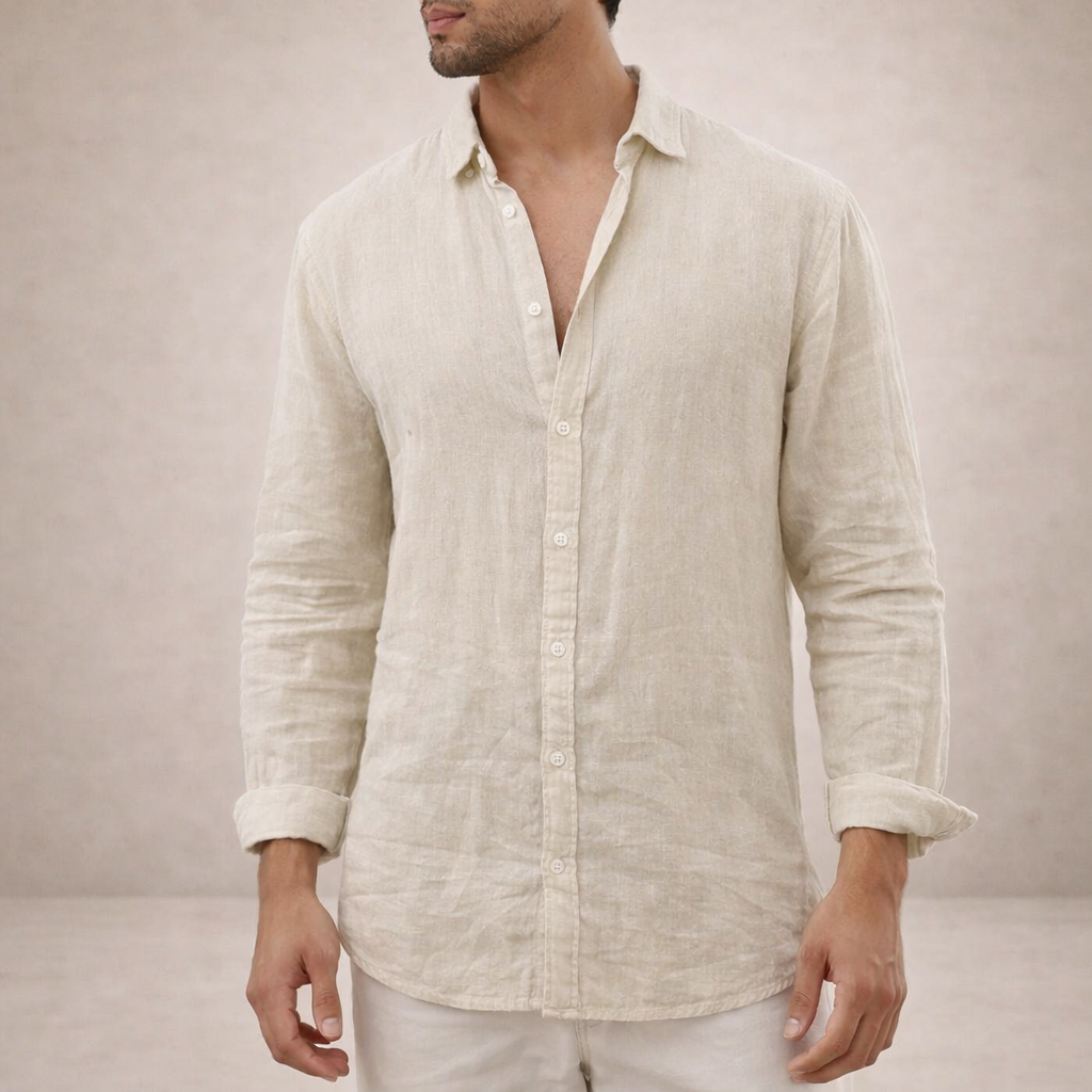 Ordo Maison™ Milano Camicia Lino Leggera