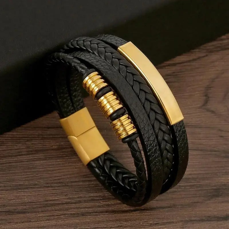 Ordo Maison™ Milano Bracciale Pelle Eleganza