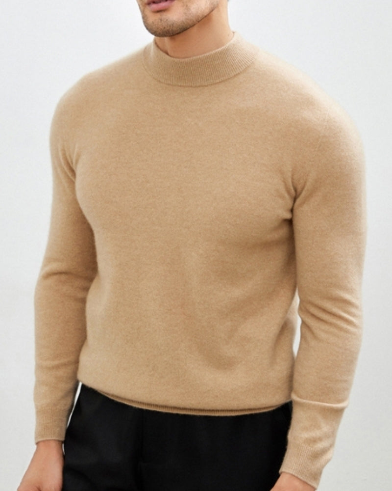 Ordo Maison Pullover in Cashmere e Lana con Collo Alto