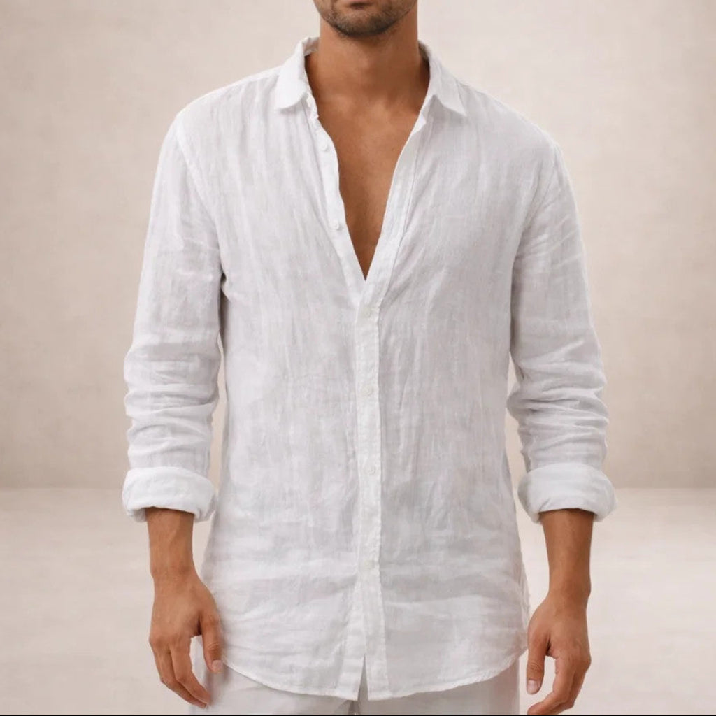Ordo Maison™ Milano Camicia Lino Leggera