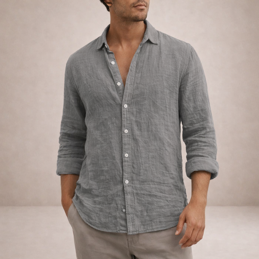 Ordo Maison™ Milano Camicia Lino Leggera