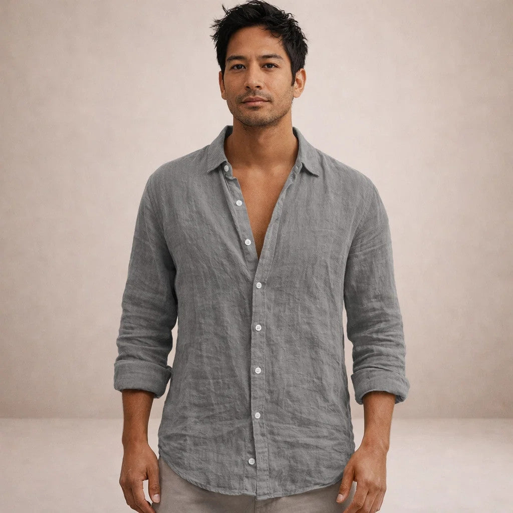 Ordo Maison™ Milano Camicia Lino Leggera